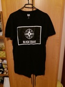 Czarna dłuższa koszulka tunika Black Squad 40 L