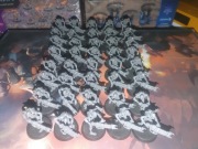 Warhammer 40000 necrons warriors gaus reapers  necron