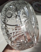 Popielnica kryształowa duża i piękna 