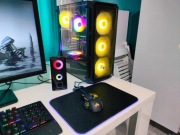 Zestaw do Gier, Karta 8gb, 16gb ram, 2 dyski,ARGB. Cena za całość