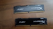 KINGSTON HYPERX FURY DDR4 8GB 2X4 2400MHZ