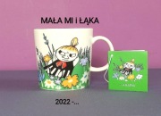Muminki KUBEK Moomin Arabia Finland - MAŁA MI - z naklejką i zawieszką