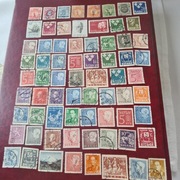 Znaczki Pocztowe z klasera Szwecji. 