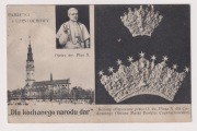 Częstochowa ok.1910r. Papież Pius X WOTA Feldpost 1915r. f966
