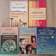5 x KIESZONKOWA ENCYKLOPEDIA /HOMEOPATIA, ZBADAJ SIĘ SAM, KOBIETA OD A DO Z