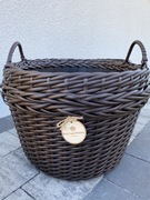 Rattanowe Doniczka z uchwytami 20 l