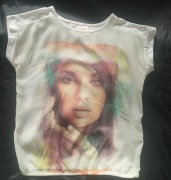 PIĘKNA BLUZECZKA KOSZULKA CANDY COUTURE R.8-9 LAT