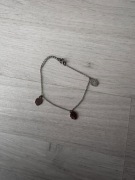 Bransoletka w monstery posrebrzana próba 925