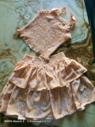 Spódniczka i bluzeczka, dziewczynka, 152, zestaw 