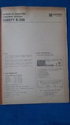 Instrukcja serwisowa i schemat odbiornika Sudety R-208