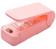 Zgrzewarka mała różowa na baterie 