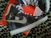 NIKE  DUNK SKY HI _ nowe Sneakersy Półbuty W sportowym stylu. Kryty Koturn