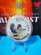 Srebrna Moneta Kookaburra 2024 r  kolor - 1 uncja  