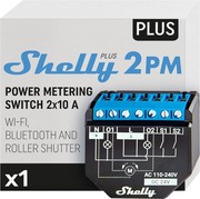 Shelly Plus 2PM Inteligentny przekaźnik Wi-Fi Bluetooth rolety lampy 777