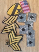 Zestaw naszywek US Army 