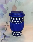 Kubek ceramiczny turystyczny ceramika Bolesławiec 