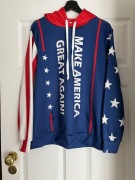 Make America Great Again bluza z kapturem rozm M kampania USA 2016 