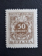 D75 I ** Dopłata 50gr 1924r.