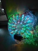 Nowy wąż świetlny 25 mrugający zmieniający kolory nowy Christmas