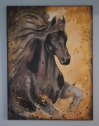 "Galop" duży obraz akrylowy 80x60cm