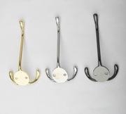 Duży haczyk wieszak potrójny zestaw 5 sztuk do kuchni przedpokoju łazienki