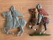 Rycerze - figurki z prl