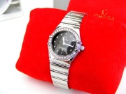 Omega Constellation Diamond Black Mini (zegarek damski, jak nowy)