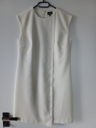 Mohito, Elegancka kremowa sukienka w bardzo dobrym stanie, rozmiar 38