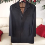 Płaszcz męski EWTeX, czarny 