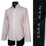 *KOSZULA MĘSKA ZARA MAN 100% BAWEŁNA r. M OKAZJA