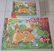 puzzle trefl 600 el. 600x400 lata 90 Disney Bambi