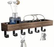 Wieszak na klucze z półką