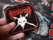 naszywka gumka Voivod logo thrash heavy metal Metallica Slayer Obituary