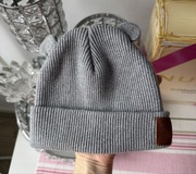 Czapka lasocki kids z uszkami szara