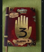 Dziennik nr.3 Gratka dla fanów Gravity Falls stan idealny! Sprzedam pilnie!