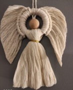 Unikatowy Anioł Makrama