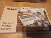 Forma do ciasta litery i cyfry – zestaw