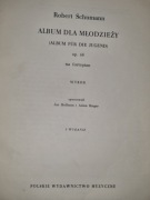 Robert Schumann Album dla młodzieży op. 68 PWM 1957 fortepian