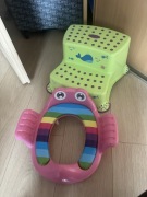 Nakładka sedesowa oraz podest dwustopniowy Smiki dla dziecka