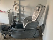 NOIWY FOTEL DO PEDICURE Z WANNĄ SPA, MASAŻEREM