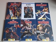 Wielkie Pojedynki X-Men Iron Man Thor Wolverine Kapitan Ameryka Batman