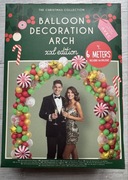 Świąteczna balonowa girlanda