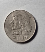 10 zł Kościuszko. Rok 1969. Piękna z obiegu