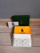 Nowy portfel goyard biały 