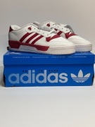 Adidas Originals Rivalry Low białe/czerwone-r.46 2/3- nowe 
