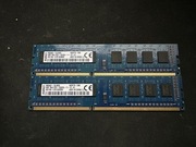 Kingston DDR3 2x4GB 1600MHz