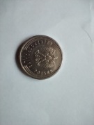 Destrukt 10 gr, 2017 r., wada stempla, brak 2 i słabo widoczne 0 w dacie.