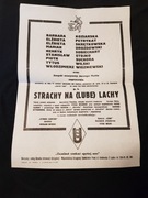 program ulotka zaproszenie estrada lubelska strachy na lube lachy nr 644