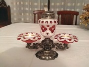 Kabaret Biedermeier solniczka musztardnica pieprz