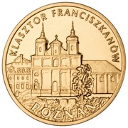 2 zł 2011 Klasztor Franciszkanów w Poznaniu - z woreczka menniczego